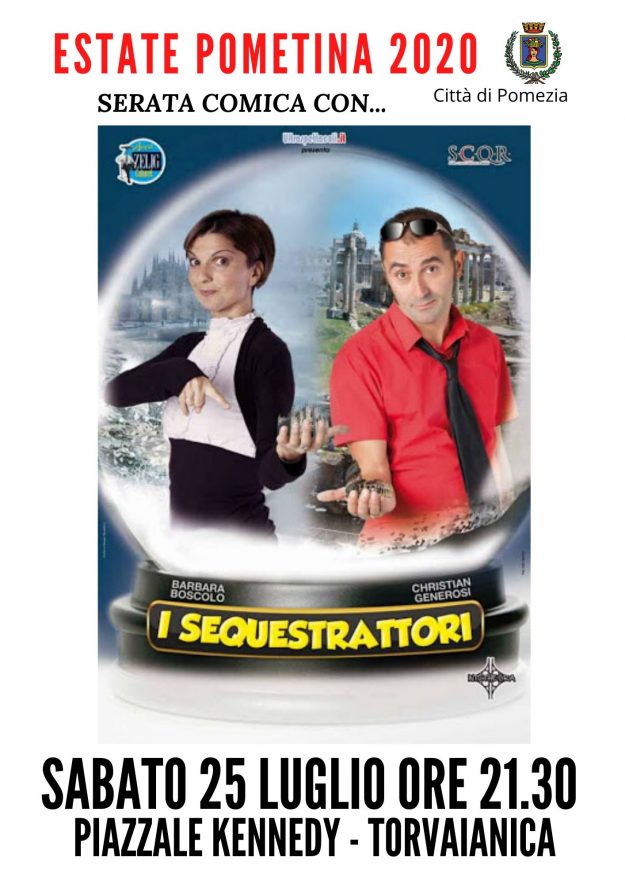 I sequestrattori - Sabato 25 luglio a Torvajanica