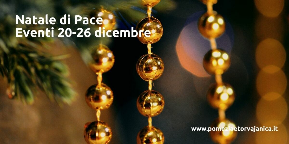 Eventi 20-26 dicembre